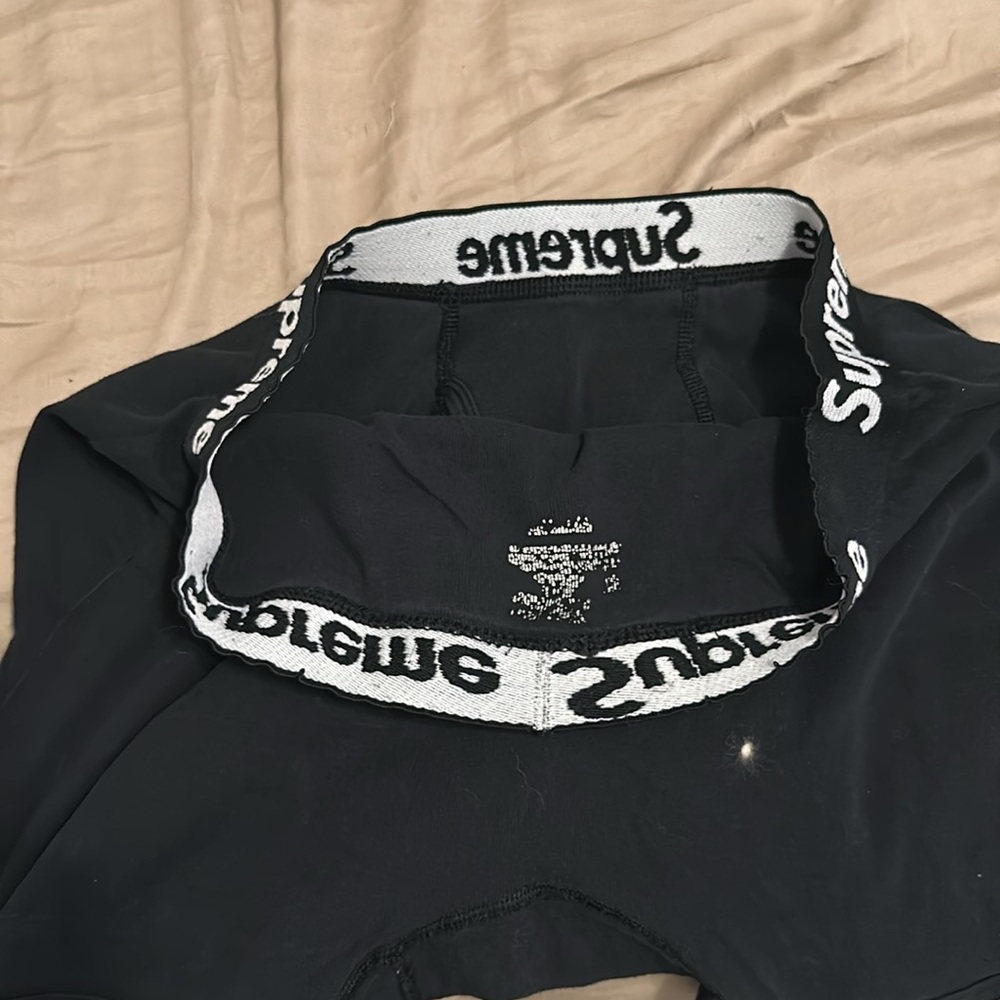supreme black boxer briefs - Picture 2 of 2